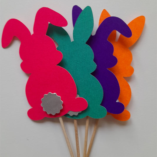 Partybus – Bunny Cupcake Topper | Bunny 1st Birthday Decor | Bunny Birthday Party