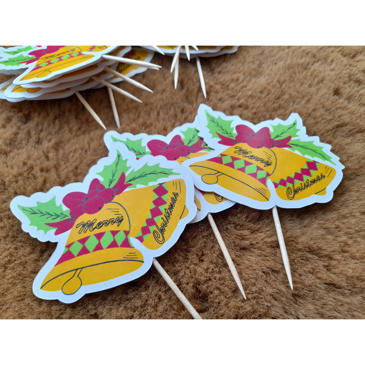 Partybus – Christmas cupcake topper – Jingle Bells