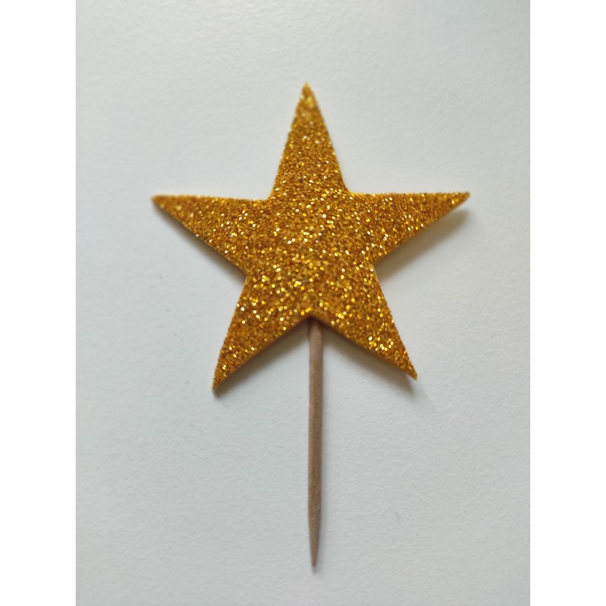 Partybus - Cupcake Topper Star Glitter