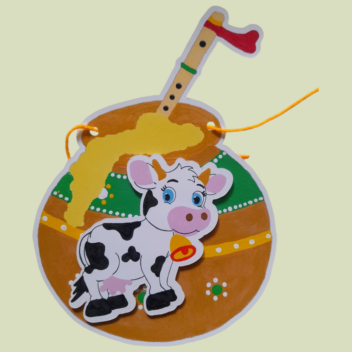 Partybus – Little Krishna Themed Naming Ceremony Banner with Name