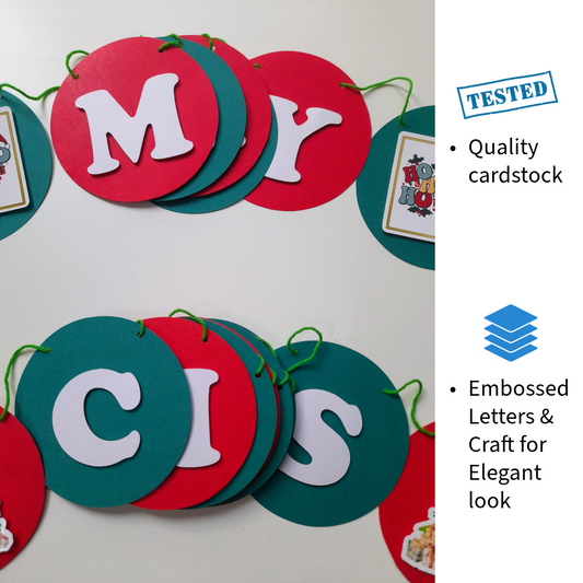 Partybus - Merry Christmas Greetings Banner