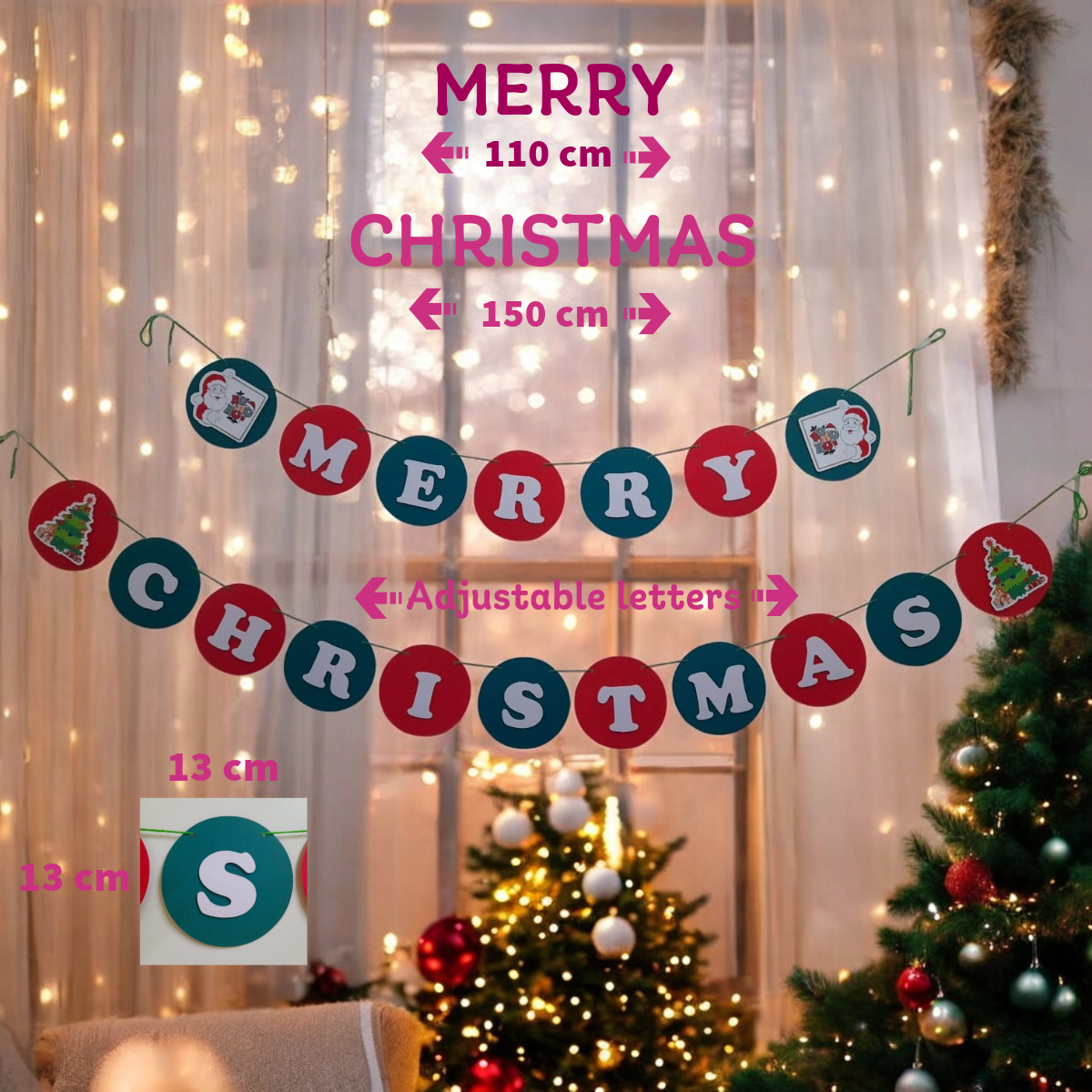 Partybus - Merry Christmas Greetings Banner