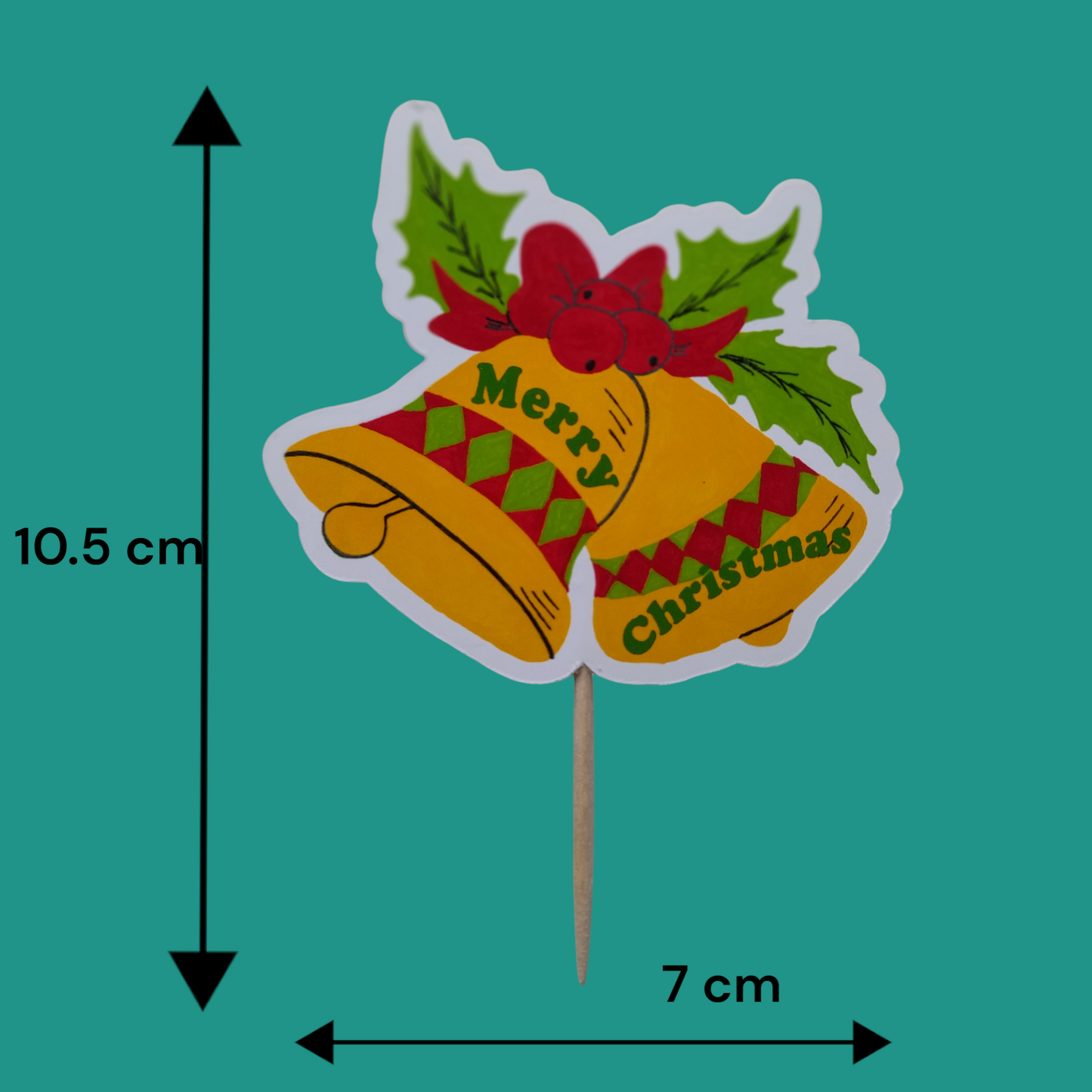 Partybus – Christmas cupcake topper – Jingle Bells