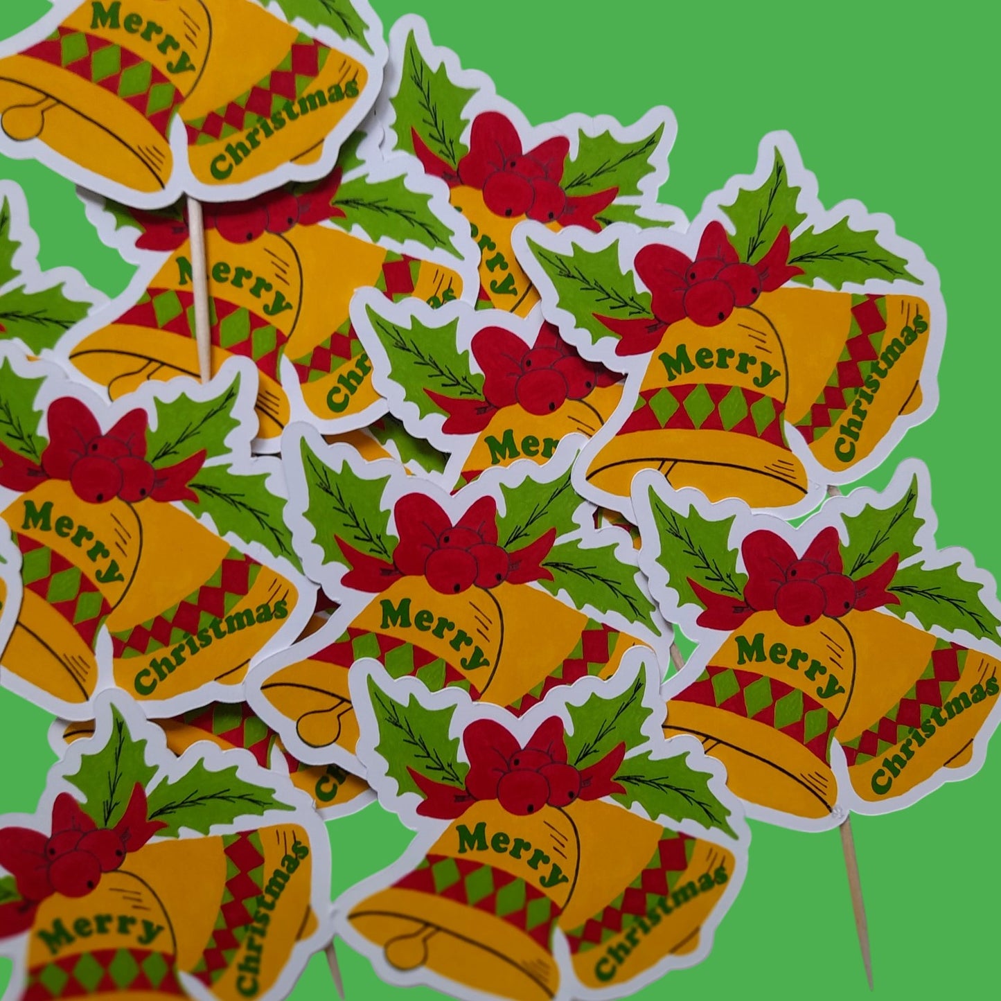 Partybus – Christmas cupcake topper – Jingle Bells